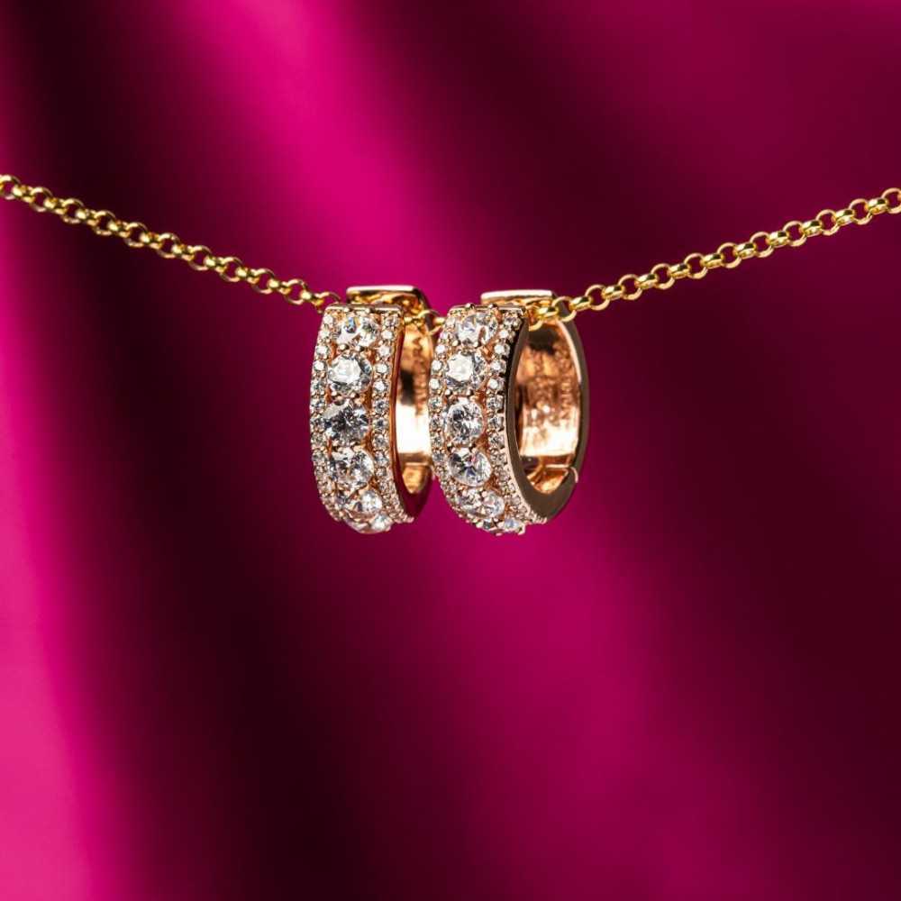MAJESTIC GOLD HOOPS | Sweet Apple