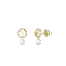 GUESS Tiny Pearly Earrings | Sweet Apple