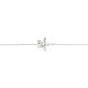 Pulseira em Prata 925 com Flor - Bracelets - Sweet Apple Silver