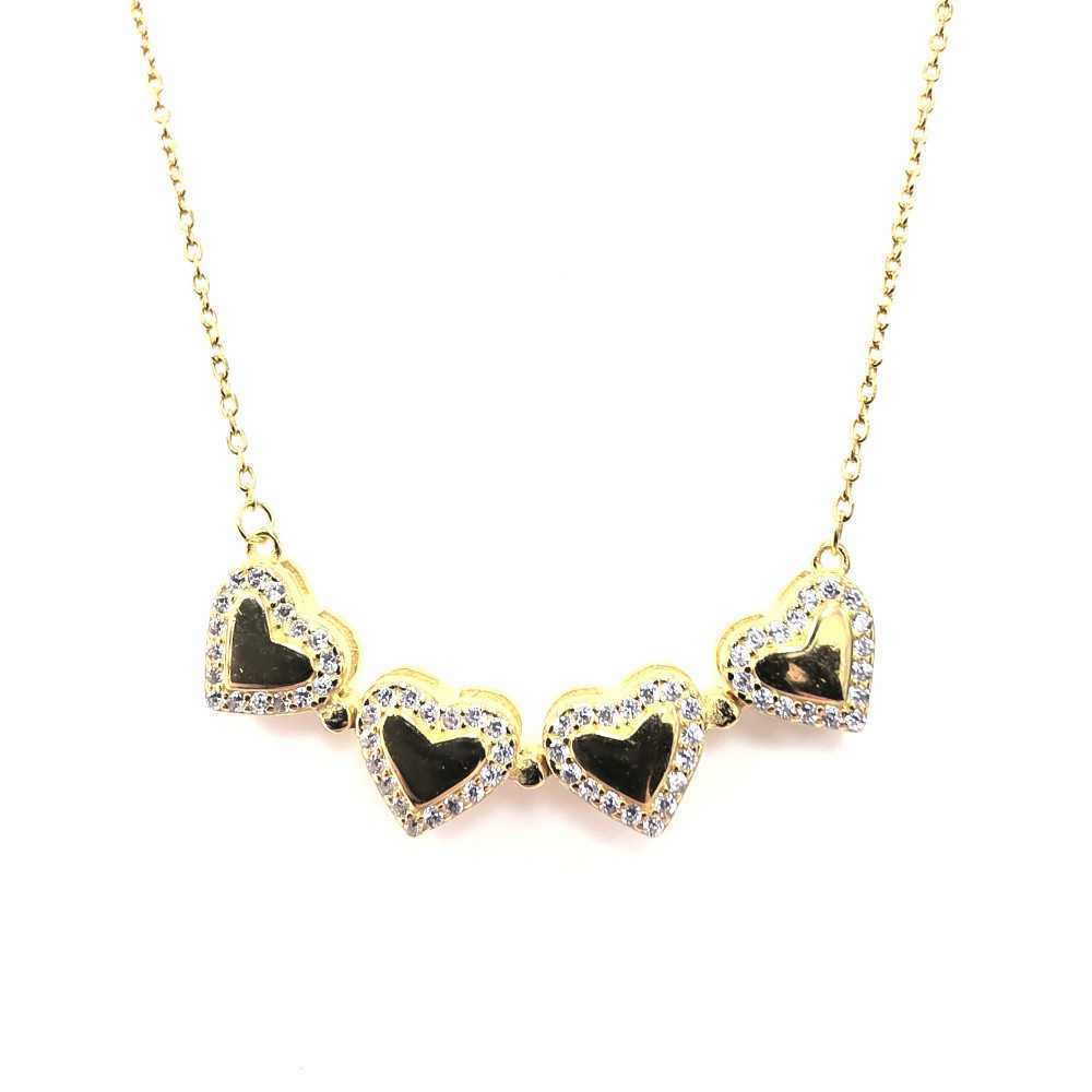 Gold-Plated Silver 925 Chain with Clover 🍀 | Sweet Apple