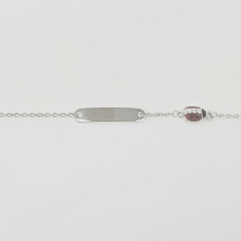 Kids' 925 Silver Bracelet with Joaninha | Sweet Apple