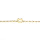 Pulseira em Prata Dourada 925 com Borboleta - Bracelets - Sweet Apple Silver