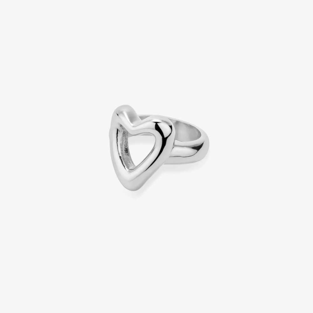 Anel Mulher Hearts Prateado Radiant - Anéis - Radiant Style - Sweet Apple ® Relojoaria | Joalharia | Ourivesaria