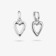 Brincos Mulher Hearts Prateados Radiant - Earings - Radiant Style