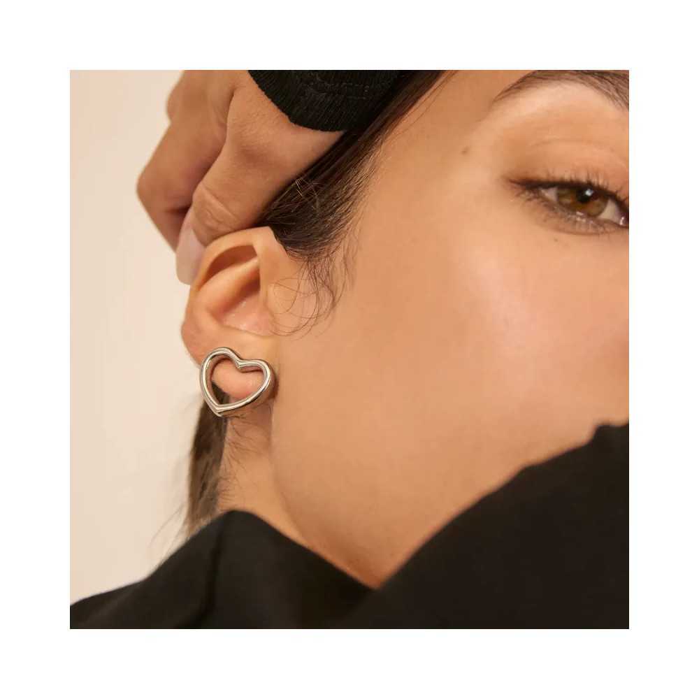 My Love Women's Silver Earrings | Sweet Apple
