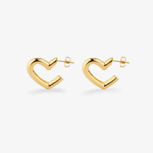 My Love Gold Radiant Hoops | Sweet Apple