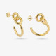 Argolas Mulher Forever Douradas Radiant - Earings - Radiant Style