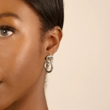 Argolas Mulher Chain Forever Prateadas Radiant - Earings - Radiant Style