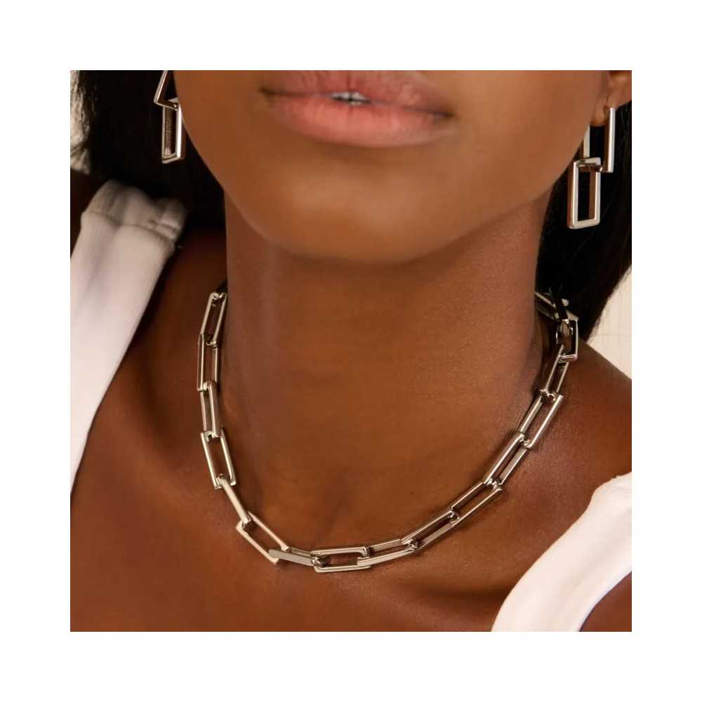 Halle Silver Radiant Women's Necklace | Sweet Apple