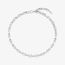 Chains Cindy Silver Radiant Women's Necklace | Sweet Apple