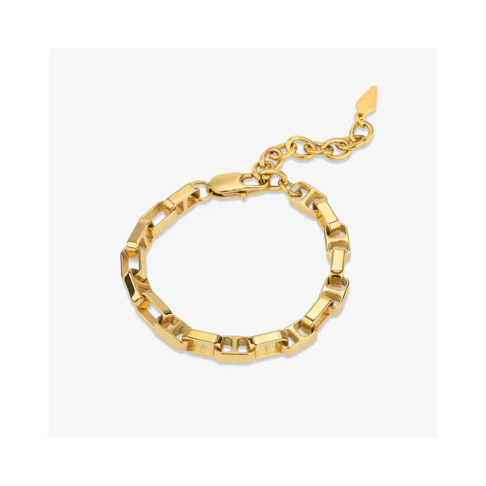Pulseira Mulher Chains Cindy Dourada Radiant - Pulseiras - Radiant Style - Sweet Apple ® Relojoaria | Joalharia | Ourivesaria