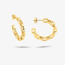 Argolas Mulher Chains Cindy Douradas Radiant - Earings - Radiant Style