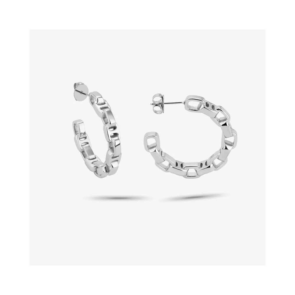 Argolas Mulher Chains Cindy Prateada Radiant - Home - Radiant Style