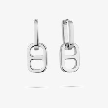 Brincos Duplos Mulher Cindy Prateados Radiant - Earings - Radiant Style