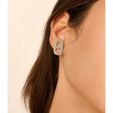 Brincos Mulher Cindy Prateados Radiant - Earings - Radiant Style