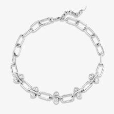 Colar Mulher Claudia Prateado Radiant - Colares / Fios - Radiant Style - Sweet Apple ® Relojoaria | Joalharia | Ourivesaria