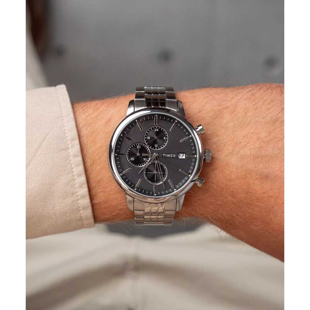Timex Black CHICAGO Watch | Sweet Apple
