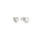 Brincos Armonica Coração Prateado - Earings - Nomination Silver