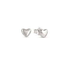 Armonica Heart Silver Earrings | Sweet Apple