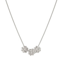 Colar Armonica Trevos Prateados - Colares / Fios - Nomination Silver - Sweet Apple ® Relojoaria | Joalharia | Ourivesaria