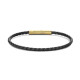 Pulseira CO88 Couro Preto - Bracelets - CO88
