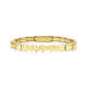 Pulseira Trendsetter Corações Dourada - Home - Nomination Style