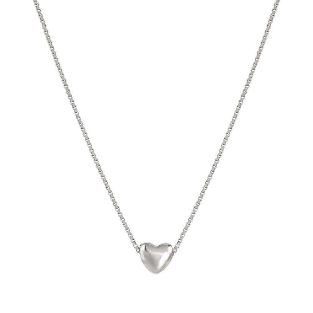 Armonica Heart Silver Necklace | Sweet Apple
