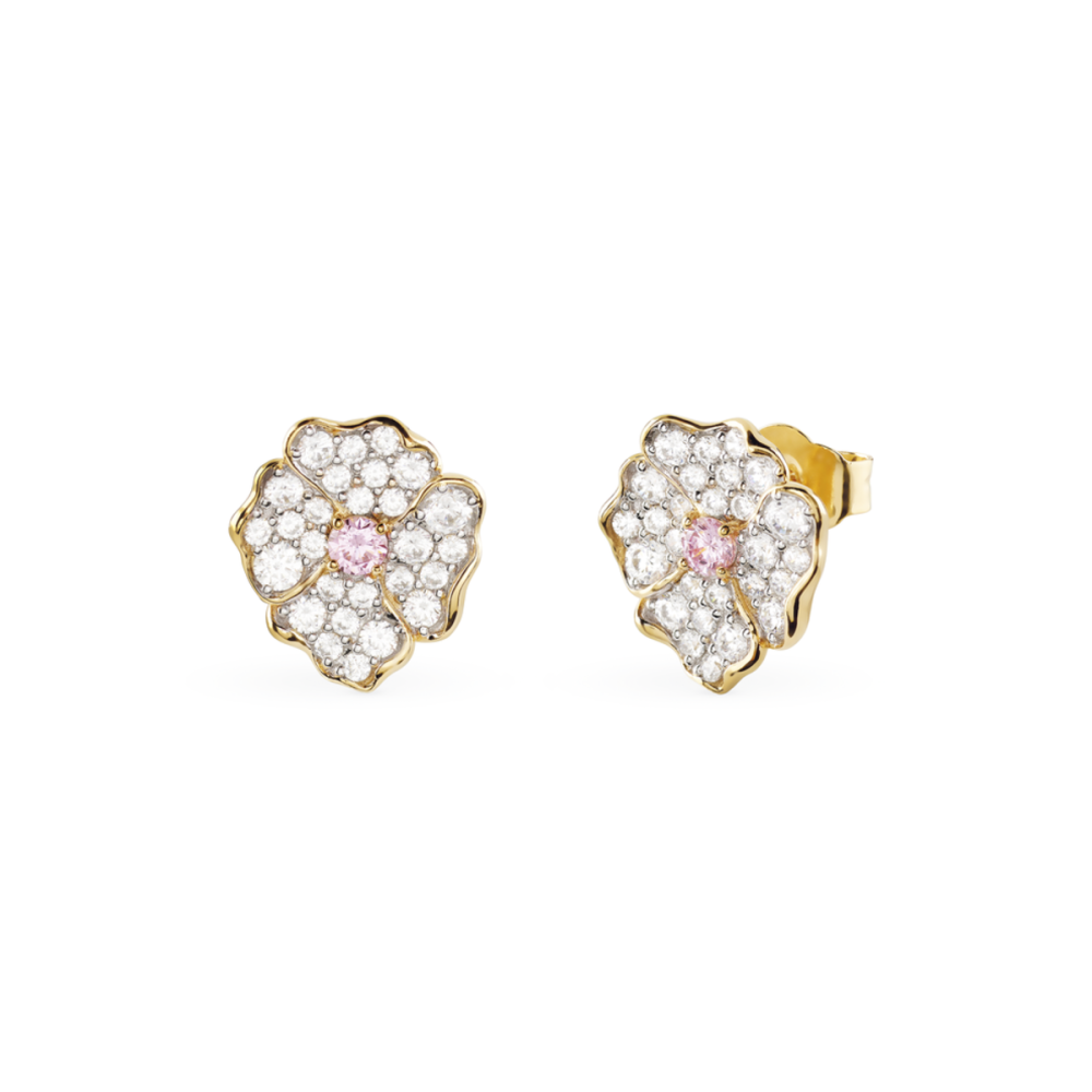 Earrings FROSTED PETAL - Brincos - GUESS Silver - Sweet Apple ® Relojoaria | Joalharia | Ourivesaria