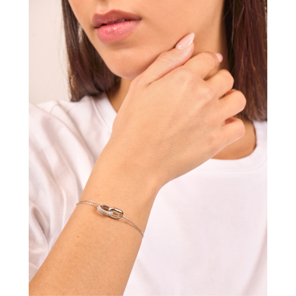 BRACELET NUANCES GUESS JEWELRY SILVER - Prata - GUESS Silver - Sweet Apple ® Relojoaria | Joalharia | Ourivesaria