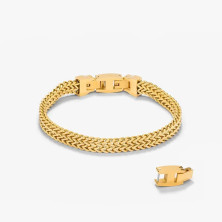 Pulseira Radiant Homem Dourada - Pulseiras - Radiant Style - Sweet Apple ® Relojoaria | Joalharia | Ourivesaria
