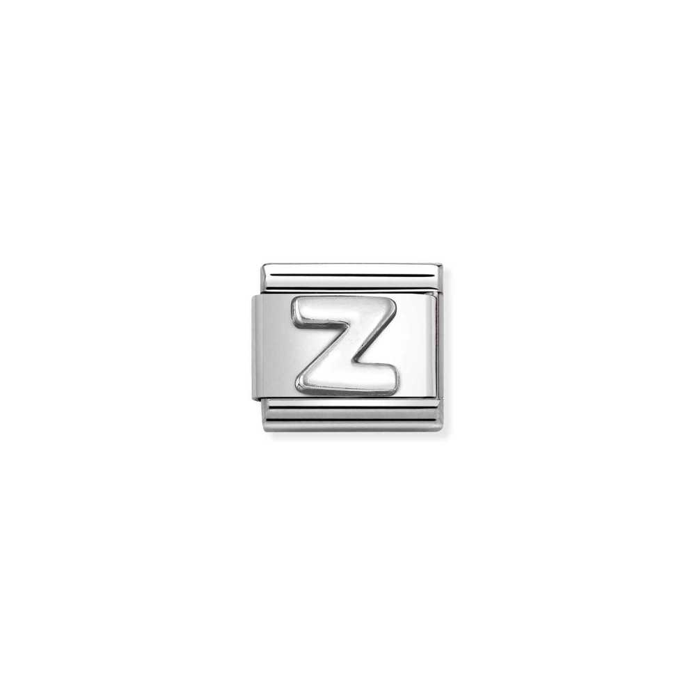 Nomination Link Letra Z - Contas P/ Pulseiras - Nomination Links - Sweet Apple ® Relojoaria | Joalharia | Ourivesaria