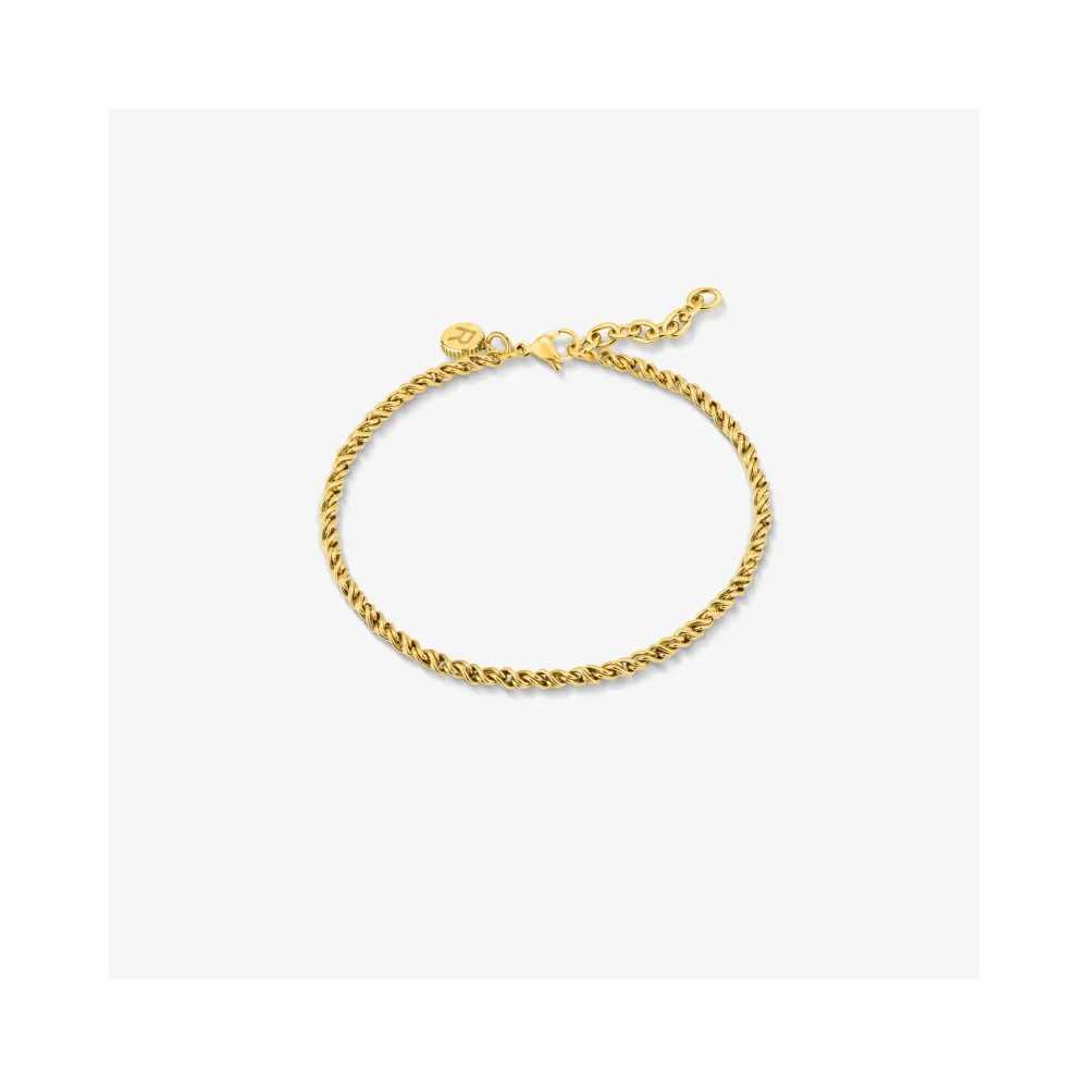 Pulseira de Homem Riviera Fina Dourada - Pulseiras - Radiant Style - Sweet Apple ® Relojoaria | Joalharia | Ourivesaria
