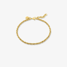 Riviera Thin Men's Gold Bracelet | Sweet Apple