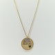 Colar Prata dourada "Adoro-te madrinha" - Colares / Fios - Sweet Apple Silver - Sweet Apple ® Relojoaria | Joalharia | Ourivesar