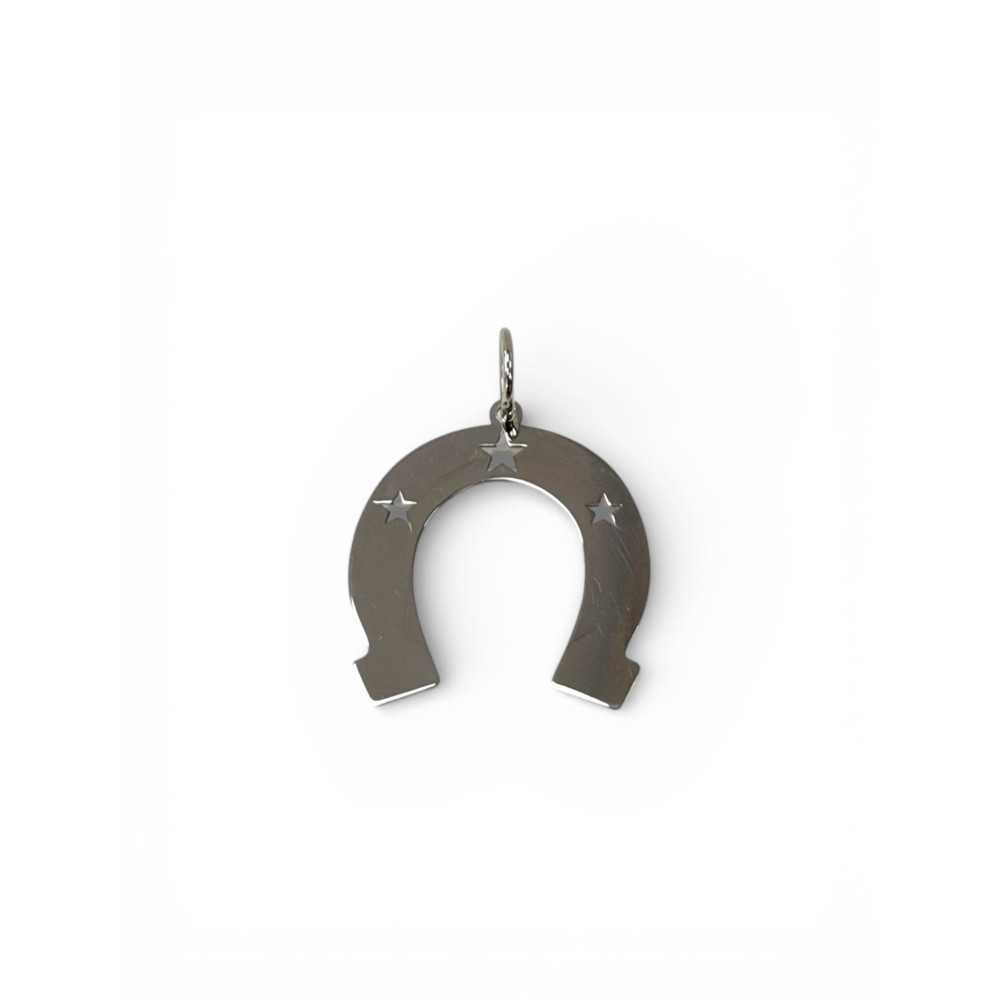 Medalha Ferradura 20mm em Prata 925 - Silver - Sweet Apple Silver