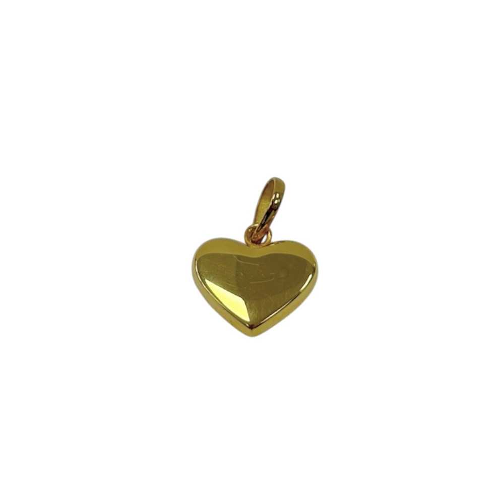 "Heart" 925 Silver Gold Medal | Sweet Apple