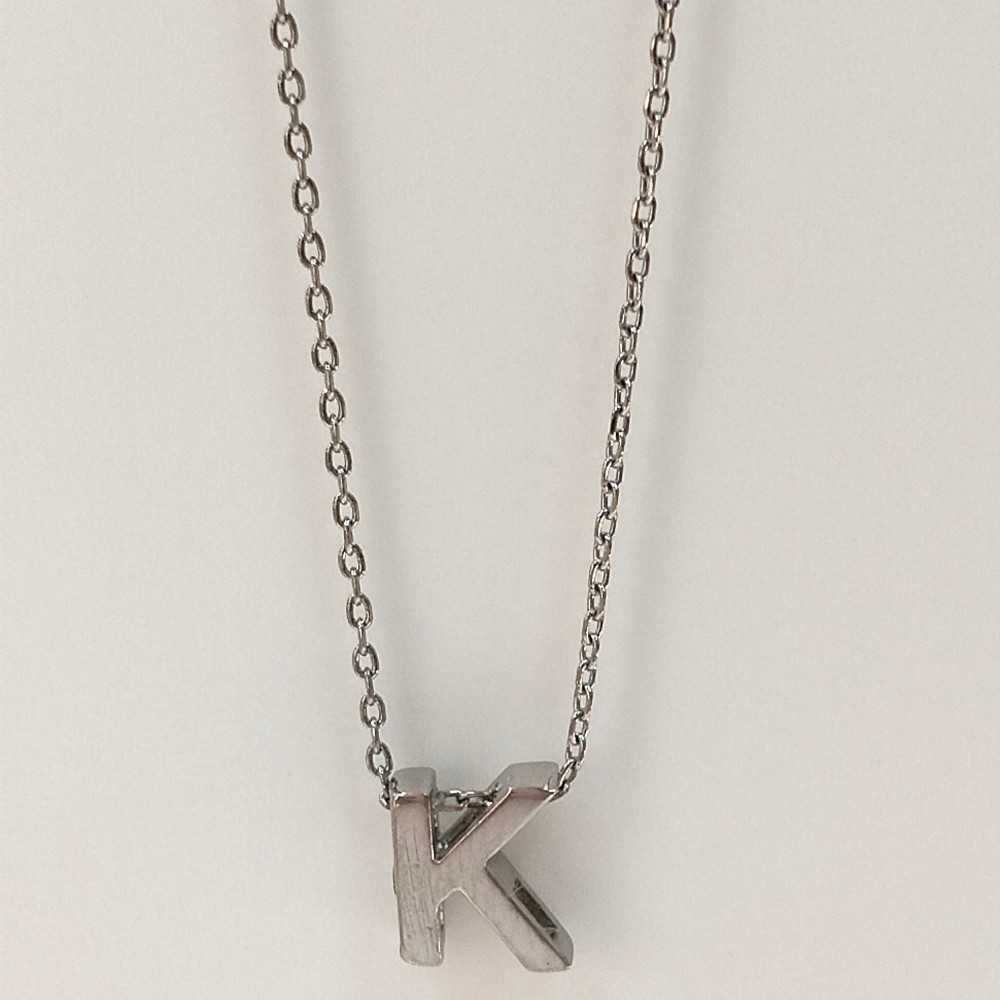 Fio letra K - Necklaces - Sweet Apple Silver