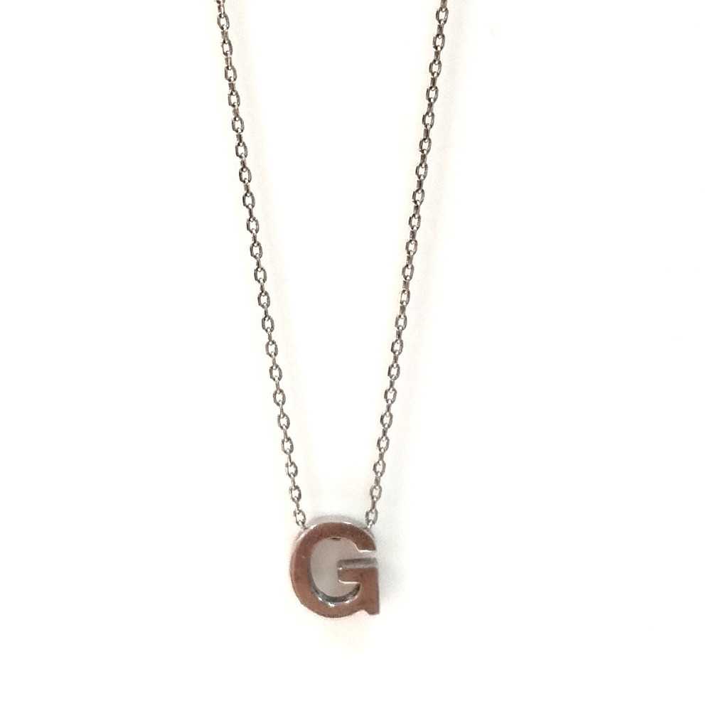 Fio Letra G - Necklaces - Sweet Apple Silver