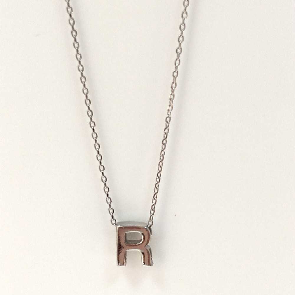 Fio letra letra R - Necklaces - Sweet Apple Silver