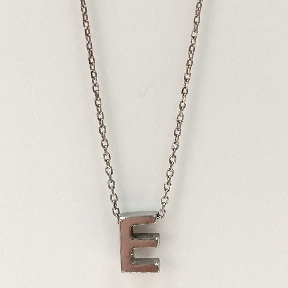 Fio letra E - Necklaces - Sweet Apple Silver