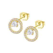 Brincos Lotus Silver Dourados