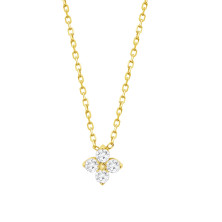 Colar flor lotus silver beyond classics lp3926-1/2 prata, mulher - Home - LOTUS Silver - Sweet Apple ® Relojoaria | Joalharia | 