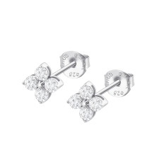 Brincos flor lotus silver beyond classics lp3926-4/1 prata, mulher - Earings - LOTUS Silver