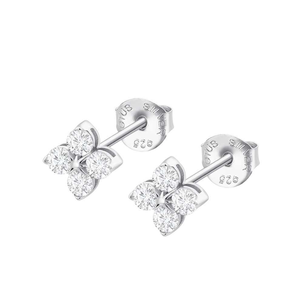 Brincos flor lotus silver beyond classics lp3926-4/1 prata, mulher - Earings - LOTUS Silver