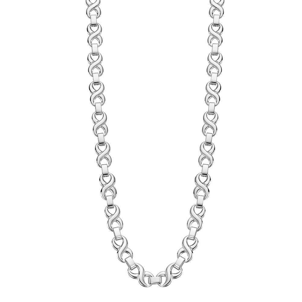 Colar Lotus Style Prateado - Colares / Fios - LOTUS Style - Sweet Apple ® Relojoaria | Joalharia | Ourivesaria