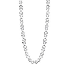 Lotus Style Silver Necklace | Sweet Apple