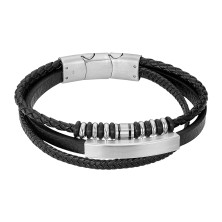 Lotus Style Black Bracelet | Sweet Apple
