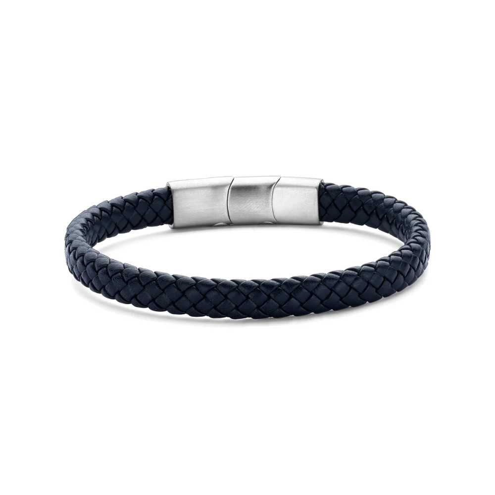 Pulseira Frank 1967 em couro, azul - Pulseiras - CO88 - Sweet Apple ® Relojoaria | Joalharia | Ourivesaria
