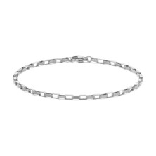 Pulseira Frank1967 em aço, com acabamento fosco - Bracelets - CO88