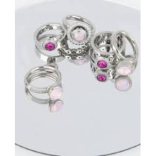 Anel QUDO BASIC prateado